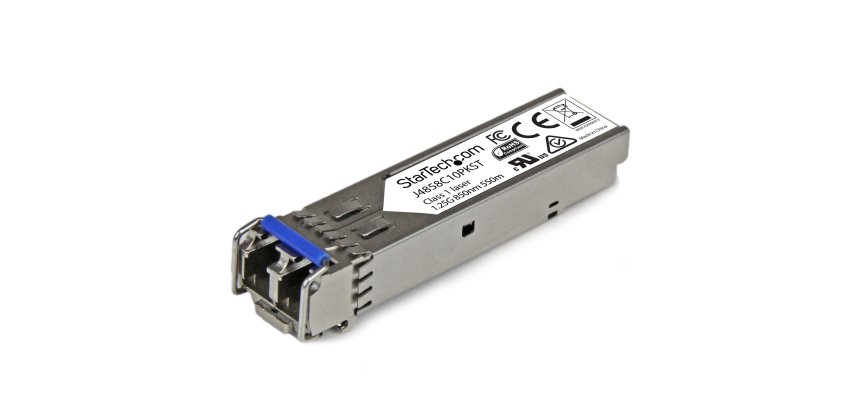 StarTech.com Module SFP GBIC compatible HPE J4859C - Transceiver 1000BASE-LX - Paquet de 10