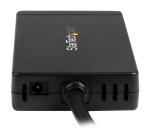 StarTech.com Concentrador USB 3.0 de 3 Puertos con USB-C y Ethernet Gigabit - 5Gbps - Con Adaptador de Alimentación