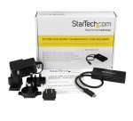 StarTech.com Concentrador USB 3.0 de 3 Puertos con USB-C y Ethernet Gigabit - 5Gbps - Con Adaptador de Alimentación