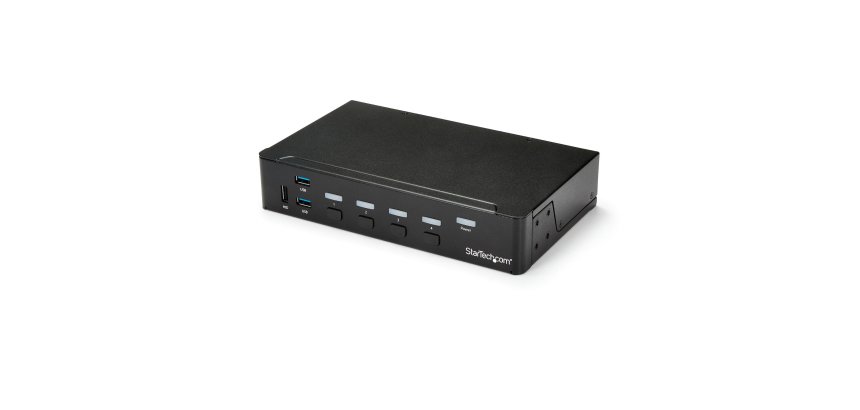 StarTech.com Switch KVM USB HDMI à 4 ports avec hub USB 3.0 intégré - 1080p