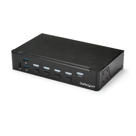 StarTech.com Switch KVM USB HDMI à 4 ports avec hub USB 3.0 intégré - 1080p