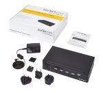 StarTech.com Switch KVM USB HDMI à 4 ports avec hub USB 3.0 intégré - 1080p