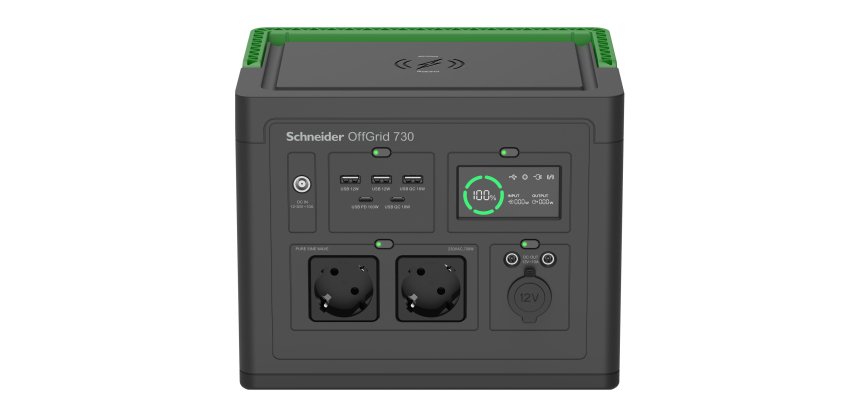 APC PPS730-GR estación de energía portátil Ión de litio 995 W 6,4 kg