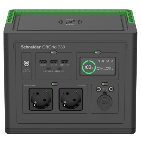 APC PPS730-GR estación de energía portátil Ión de litio 995 W 6,4 kg