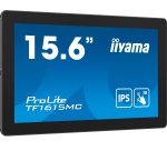 iiyama ProLite TF1615MC-B1 écran plat de PC 39,6 cm (15.6") 1920 x 1080 pixels Full HD Écran tactile Noir