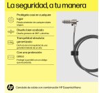 HP Bloqueo de cable esencial con combinación Nano