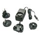 Lindy 73807 adaptador e inversor de corriente Interior 15 W Negro