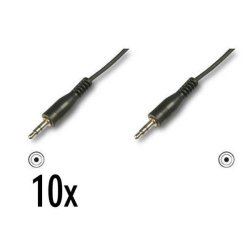 Nilox NX090101102 audio cable 1.5 m 3.5mm Black