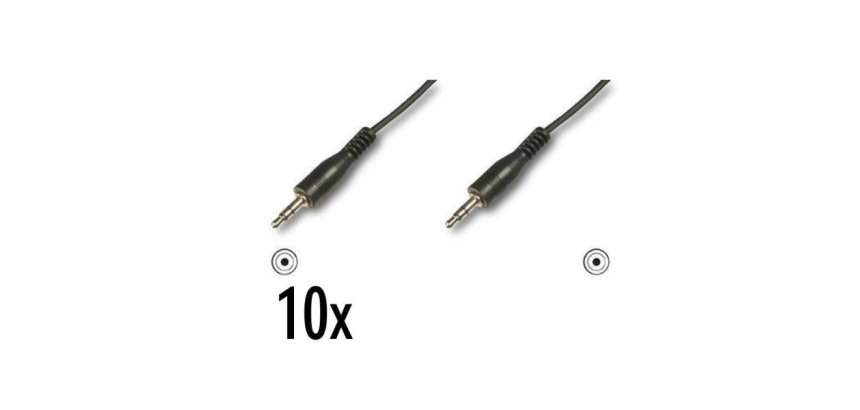 Nilox NX090101102 audio cable 1.5 m 3.5mm Black
