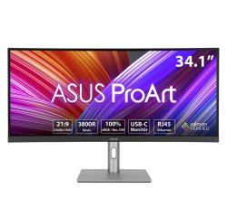 ASUS ProArt PA34VCNV écran plat de PC 86,6 cm (34.1") 3440 x 1440 pixels UltraWide Quad HD LCD Noir
