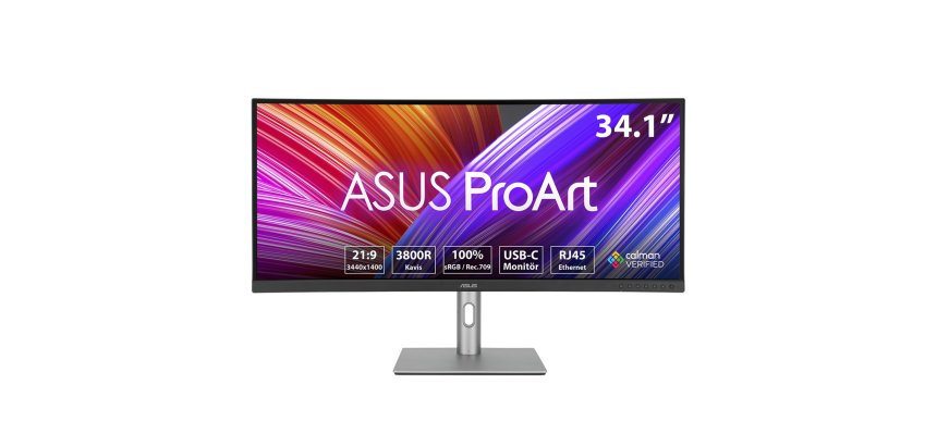 ASUS ProArt PA34VCNV écran plat de PC 86,6 cm (34.1") 3440 x 1440 pixels UltraWide Quad HD LCD Noir