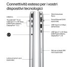 HP EliteBook 8 G2a 16 Next Gen AI PC Wolf Pro Security Edition Copilot+ PC AMD Ryzen AI 5 435 Computer portatile 40,6 cm (16") WUXGA 16 GB DDR5-SDRAM 512 GB SSD Wi-Fi 7 (802.11be) Windows 11 Pro Argento