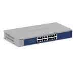 NETGEAR GS516-300EUS switch No administrado Gigabit Ethernet (10/100/1000) Gris
