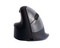 R-Go Tools Souris Ergonomique R-Go HE Break avec logiciel de pause, gaucher, moyen (longueur main 165-185 mm), bluetooth, noir