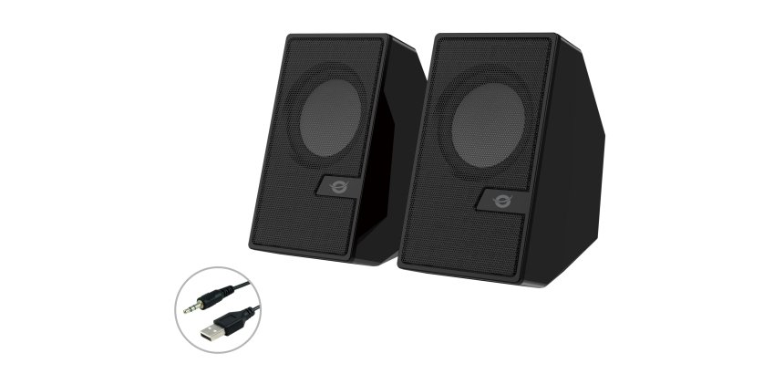 Conceptronic BJORN 2.0-Channel Computer Speaker with Bluetooth, 6W