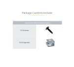 StarTech.com Server Rack Depth Extender - 2U - 4in / 10 cm - TAA Compliant - Recessed Rack Adapter - Rack Mount Adapter Kit - Network Rack Extender