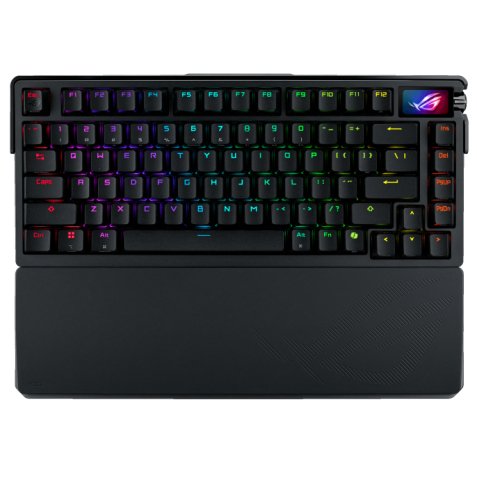 ASUS ROG Azoth Extreme keyboard Gaming USB + RF Wireless + Bluetooth QWERTY English Black