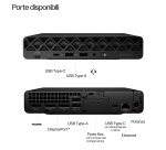 HP EliteDesk 8 Mini G1i Desktop AI PC Wolf Pro Security Edition Intel Core Ultra 7 265T 16 GB DDR5-SDRAM 512 GB SSD Windows 11 Pro Mini PC