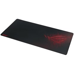 ASUS ROG Sheath Tappetino per mouse per gioco da computer Nero, Rosso