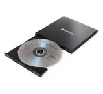 Verbatim External Slimline lecteur de disques optiques Blu-Ray RW Noir