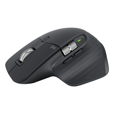 Logitech MX Master 3S souris Bureau Droitier RF sans fil + Bluetooth Laser 8000 DPI