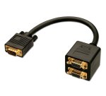 Lindy 41214 cable VGA 0,18 m VGA (D-Sub) Negro