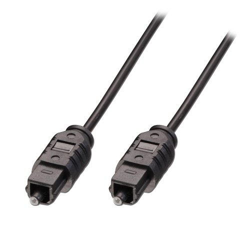 Lindy 35210 cable de audio 0,5 m Toslink Negro