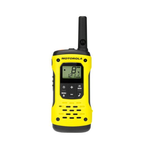 Motorola Talkabout T92 H2O two-way radios 16 canales 446.00625 - 446.19375 MHz Negro, Amarillo