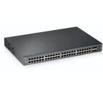 Zyxel XGS2210-52 Gestionado L2 Gigabit Ethernet (10/100/1000) 1U Negro