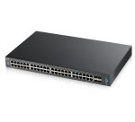 Zyxel XGS2210-52 Gestionado L2 Gigabit Ethernet (10/100/1000) 1U Negro