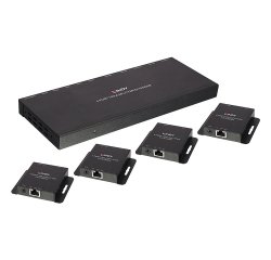 Lindy 38155 extensor KVM Transmisor y receptor