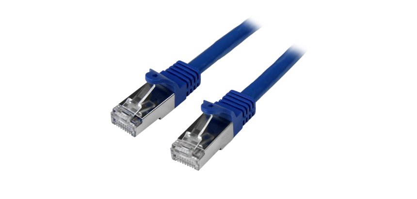 StarTech.com N6SPAT5MBL câble de réseau Bleu 5 m Cat6 SF/UTP (S-FTP)