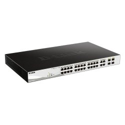 D-Link DGS-1210-24P switch Gestionado L2 Gigabit Ethernet (10/100/1000) Energía sobre Ethernet (PoE) Negro