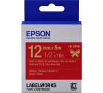 Epson LabelWorks LK-4RKK - linttape - satijn - 1 cassette(s) - Rol (1,2 cm x 5 m)