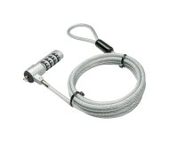 Lindy 20980 cable antirrobo Acero inoxidable 1,8 m