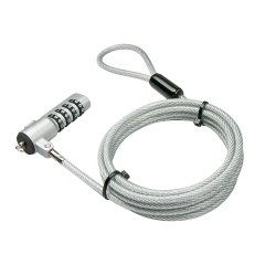 Lindy 20980 cable antirrobo Acero inoxidable 1,8 m