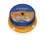 Verbatim 43667 4,7 Go DVD-R 25 pièce(s)