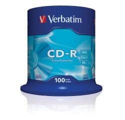 Verbatim CD-R Extra Protection 700 Mo 52x 100 pièce(s)