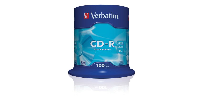Verbatim CD-R Extra Protection 700 Mo 52x 100 pièce(s)