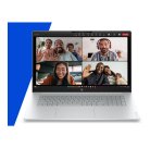 HP OmniBook 3 Laptop 17-dp0054nfx AMD Ryzen™ 5 40 Ordinateur portable 43,9 cm (17.3") Full HD 16 Go LPDDR5-SDRAM 512 Go SSD Wi-Fi 6 (802.11ax) Windows 11 Home Gris, Argent