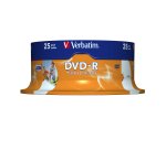 Verbatim 43538 DVD vierge 4,7 Go DVD-R 25 pièce(s)