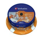 Verbatim 43538 DVD vierge 4,7 Go DVD-R 25 pièce(s)