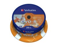 Verbatim 43538 blank DVD 4.7 GB DVD-R 25 pc(s)