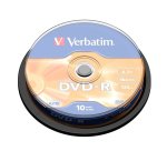 Verbatim DVD-R Matt Silver 4,7 GB 10 pz