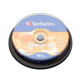 Verbatim DVD-R Matt Silver 4,7 GB 10 pieza(s)