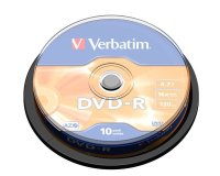 Verbatim DVD-R Matt Silver 4,7 GB 10 pieza(s)