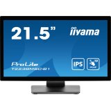 iiyama ProLite T2238MSC-B1 écran plat de PC 54,6 cm (21.5") 1920 x 1080 pixels Full HD LED Écran tactile Noir