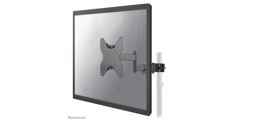 Neomounts FL40-450BL12 Support de colonne pour écran 23-42" - diam. 28-50 mm - orientable