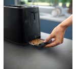 Philips Daily Collection Tostapane HD2583/90, 600W, 2 pinze, 8 livelli di tostatura