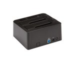 StarTech.com Dock pour Disques Durs USB 3.2 à SATA à 2 Baies, Station d'Accueil pour Disques Durs USB 10 Gbps, Dock pour HDD/SSD externes 2,5/3,5" SATA I/II/III, Baie pour Disque Dur Remplaçable à Chaud